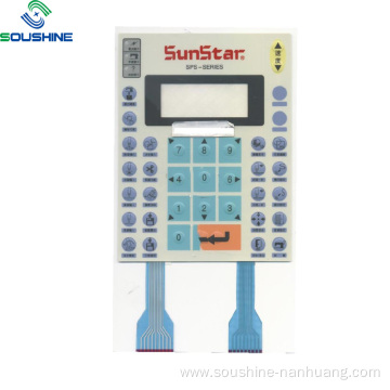 SPS-SERIES multiple keypad cable membrane switch for Sunstar